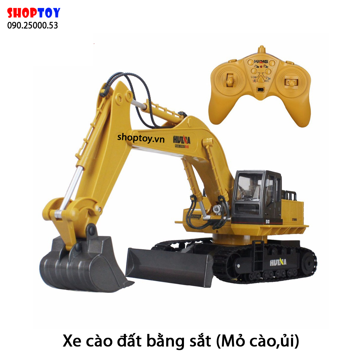 Bộ 2 xe đầu kéo và xe cẩu xúc xe ủi đất  mô hình xe đồ chơi trẻ em bằng  nhựa có âm thanh và đèn xe chạy đà  Lazadavn